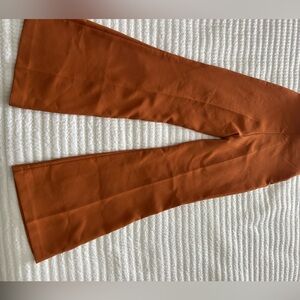 Urban Outfitters Orange Flare Pants